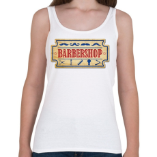 PRINTFASHION barbershoptree - Női atléta - Fehér