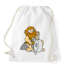 PRINTFASHION Barlanglakó túrázik - Sportzsák, Tornazsák - Fehér