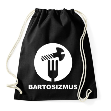 PRINTFASHION Bartosizmus - fehér - Sportzsák, Tornazsák - Fekete tornazsák