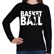 PRINTFASHION Basketball - Kosárlabda - Női pulóver - Fekete női pulóver, kardigán