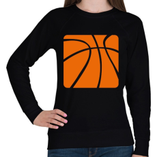 PRINTFASHION Basketball - Női pulóver - Fekete