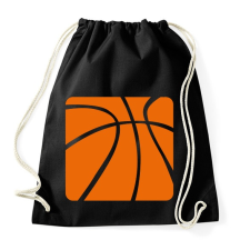 PRINTFASHION Basketball - Sportzsák, Tornazsák - Fekete tornazsák
