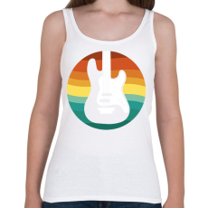 PRINTFASHION Basszusgitár - Női atléta - Fehér