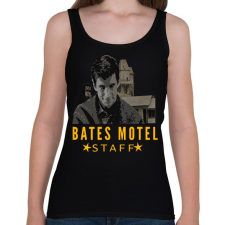 PRINTFASHION BATES MOTEL STAFF - Női atléta - Fekete női felső
