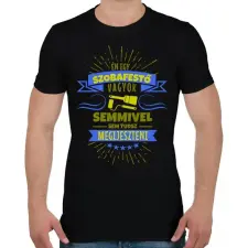 PRINTFASHION Bátor szobafestő - Férfi póló - Fekete férfi póló