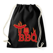 PRINTFASHION BBQ - Sportzsák, Tornazsák - Fekete tornazsák