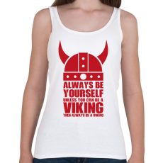 PRINTFASHION Be a viking - Női atléta - Fehér