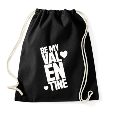 PRINTFASHION Be mine! - Sportzsák, Tornazsák - Fekete tornazsák