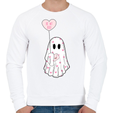 PRINTFASHION Be my Boo - Férfi pulóver - Fehér férfi pulóver, kardigán