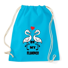 PRINTFASHION Be my flamingoo - Sportzsák, Tornazsák - Surf blue tornazsák