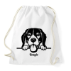 PRINTFASHION Beagle - Sportzsák, Tornazsák - Fehér