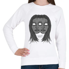 PRINTFASHION Beast Deasign Gemini - Női pulóver - Fehér