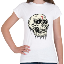 PRINTFASHION Beast Design Skull - Női póló - Fehér női póló