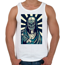 PRINTFASHION BeastDesign - Férfi atléta - Fehér