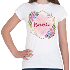 PRINTFASHION Beatrix - Női póló - Fehér női póló