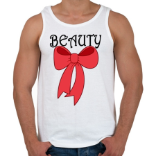 PRINTFASHION Beauty - Férfi atléta - Fehér atléta, trikó