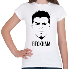 PRINTFASHION Beckham - Női póló - Fehér női póló
