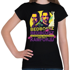 PRINTFASHION Bedbojsz - Vácsigonadú - Női póló - Fekete
