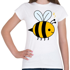 PRINTFASHION bee - Női póló - Fehér női póló