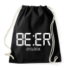PRINTFASHION beer oclock - Sportzsák, Tornazsák - Fekete
