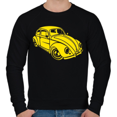 PRINTFASHION beetle - Férfi pulóver - Fekete