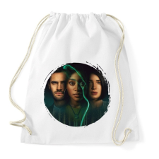 PRINTFASHION Behind her eyes - Sportzsák, Tornazsák - Fehér tornazsák