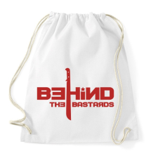 PRINTFASHION Behind the bastards - Sportzsák, Tornazsák - Fehér tornazsák