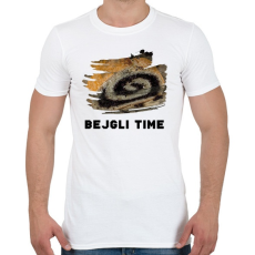 PRINTFASHION Bejgli Time - Férfi póló - Fehér