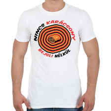 PRINTFASHION Bejglis Karácsony - Férfi póló - Fehér férfi póló