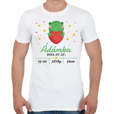 PRINTFASHION Békás emlékörző - Férfi póló - Fehér