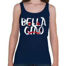 PRINTFASHION Bella ciao graffiti - Női atléta - Sötétkék