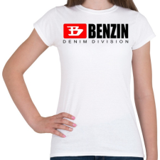 PRINTFASHION benzin - Női póló - Fehér női póló