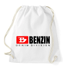 PRINTFASHION benzin - Sportzsák, Tornazsák - Fehér