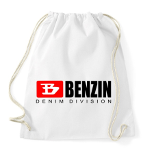 PRINTFASHION benzin - Sportzsák, Tornazsák - Fehér tornazsák