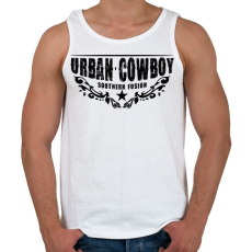 PRINTFASHION Bergeron Rodeo Grounds - Férfi atléta - Fehér