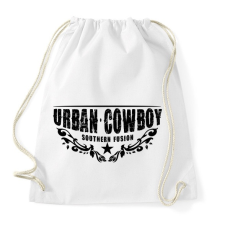 PRINTFASHION Bergeron Rodeo Grounds - Sportzsák, Tornazsák - Fehér tornazsák