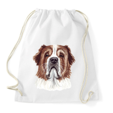 PRINTFASHION Bernáthegyi vízfestékes - Sportzsák, Tornazsák - Fehér tornazsák