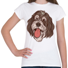 PRINTFASHION Bernipásztor - Női póló - Fehér