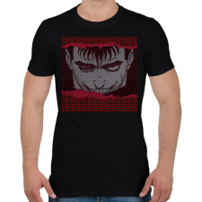 PRINTFASHION BERSERK GUTS - Férfi póló - Fekete férfi póló