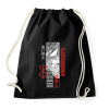 PRINTFASHION berserk - Sportzsák, Tornazsák - Fekete
