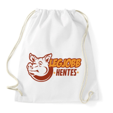 PRINTFASHION Best Hentes - Sportzsák, Tornazsák - Fehér tornazsák