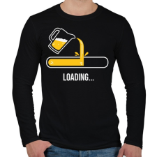 PRINTFASHION Betöltés... - Férfi hosszú ujjú póló - Fekete férfi póló