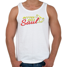 PRINTFASHION Better call Saul - Férfi atléta - Fehér