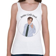 PRINTFASHION Better Call Saul - minta - Női atléta - Fehér