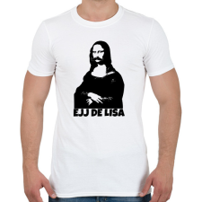 PRINTFASHION BETYÁROS LISA - Férfi póló - Fehér férfi póló