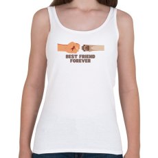 PRINTFASHION BFF - Best Friend Forever - Női atléta - Fehér