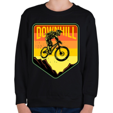 PRINTFASHION bicajos  - Gyerek pulóver - Fekete