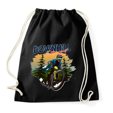 PRINTFASHION bicajos  - Sportzsák, Tornazsák - Fekete tornazsák