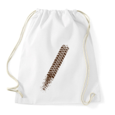 PRINTFASHION Biciklinyom - Sportzsák, Tornazsák - Fehér tornazsák