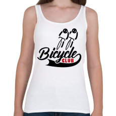 PRINTFASHION Bicycle club - Női atléta - Fehér